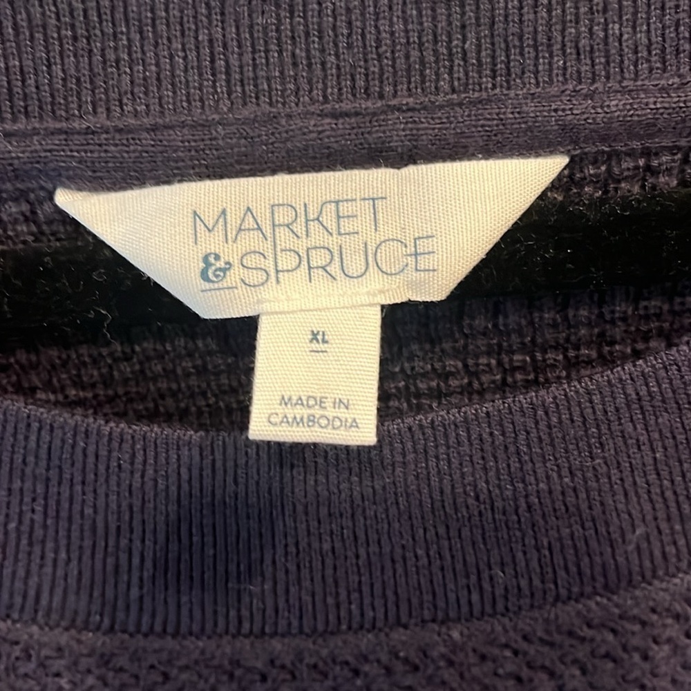 Market & Spruce (from stitch fix). Tawnee cotton blend Women’s sweater.  Size XL - Picture 7 of 14